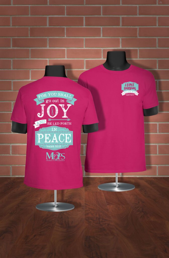 Julie Quigley Graphic Designer in Meridian MS - Apparel Design - MOPS Mothers of Preschoolers