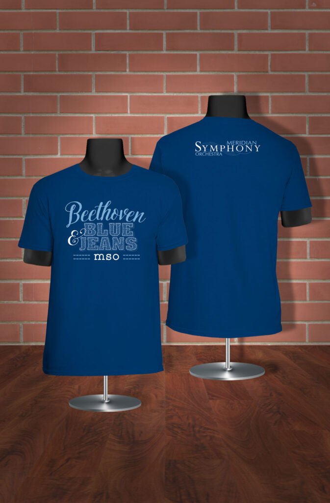 Julie Quigley Graphic Designer in Meridian MS - Apparel Design - Meridian Symphony Orchestra