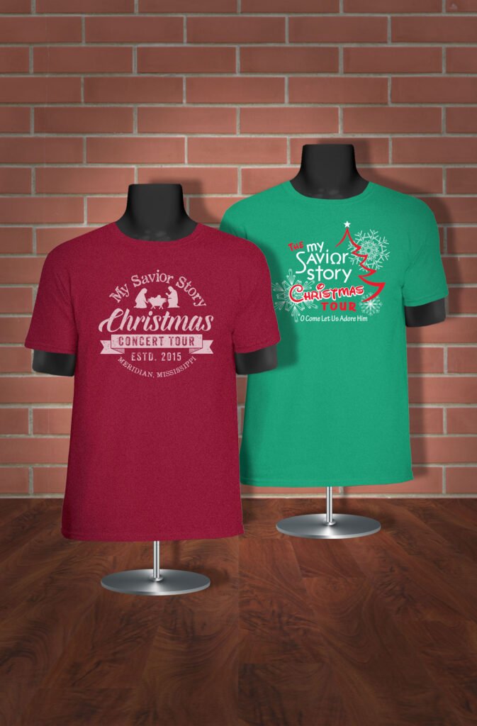 Julie Quigley Graphic Designer in Meridian MS - Apparel Design - My Savior Story