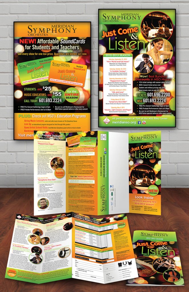 Julie Quigley Graphic Designer in Meridian MS - Advertising - Meridian Symphony Orchestra
