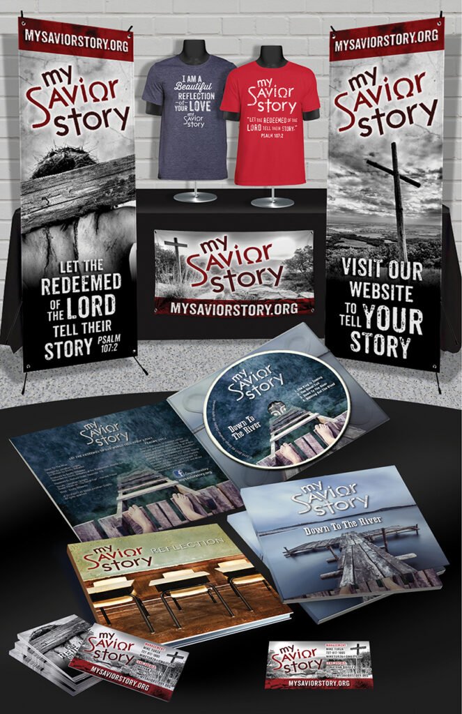 Julie Quigley Graphic Designer in Meridian MS - Branding Design - My Savior Story