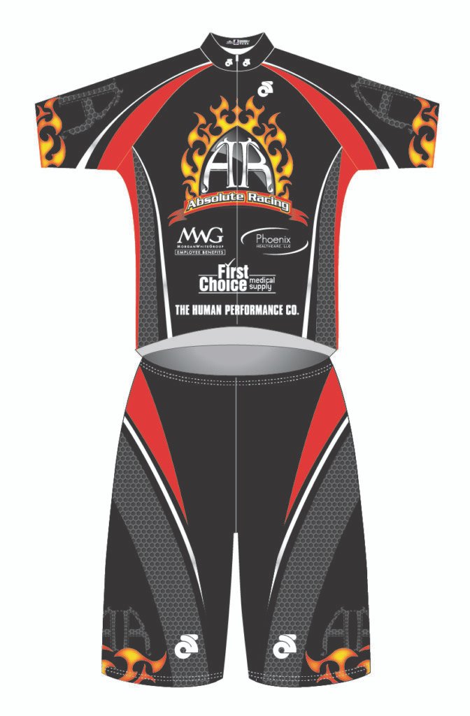 Julie Quigley - Graphic Design Portfolio - Absolute Racing Jersey Apparel